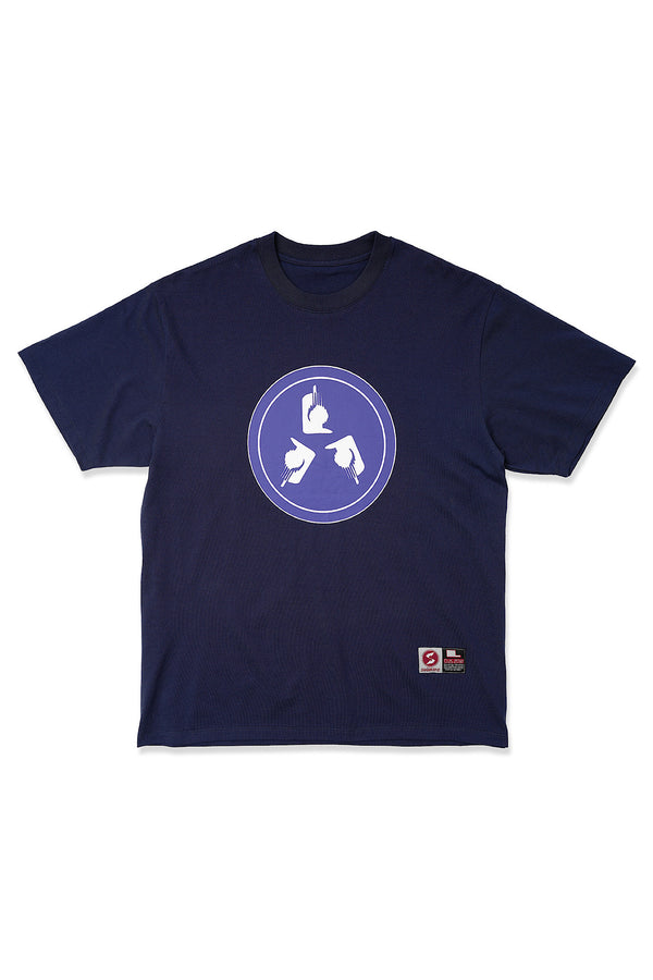 SUBWARE  / 3 DEADES OF SUBWARE SHORT SLEEVE TEE - NAVY