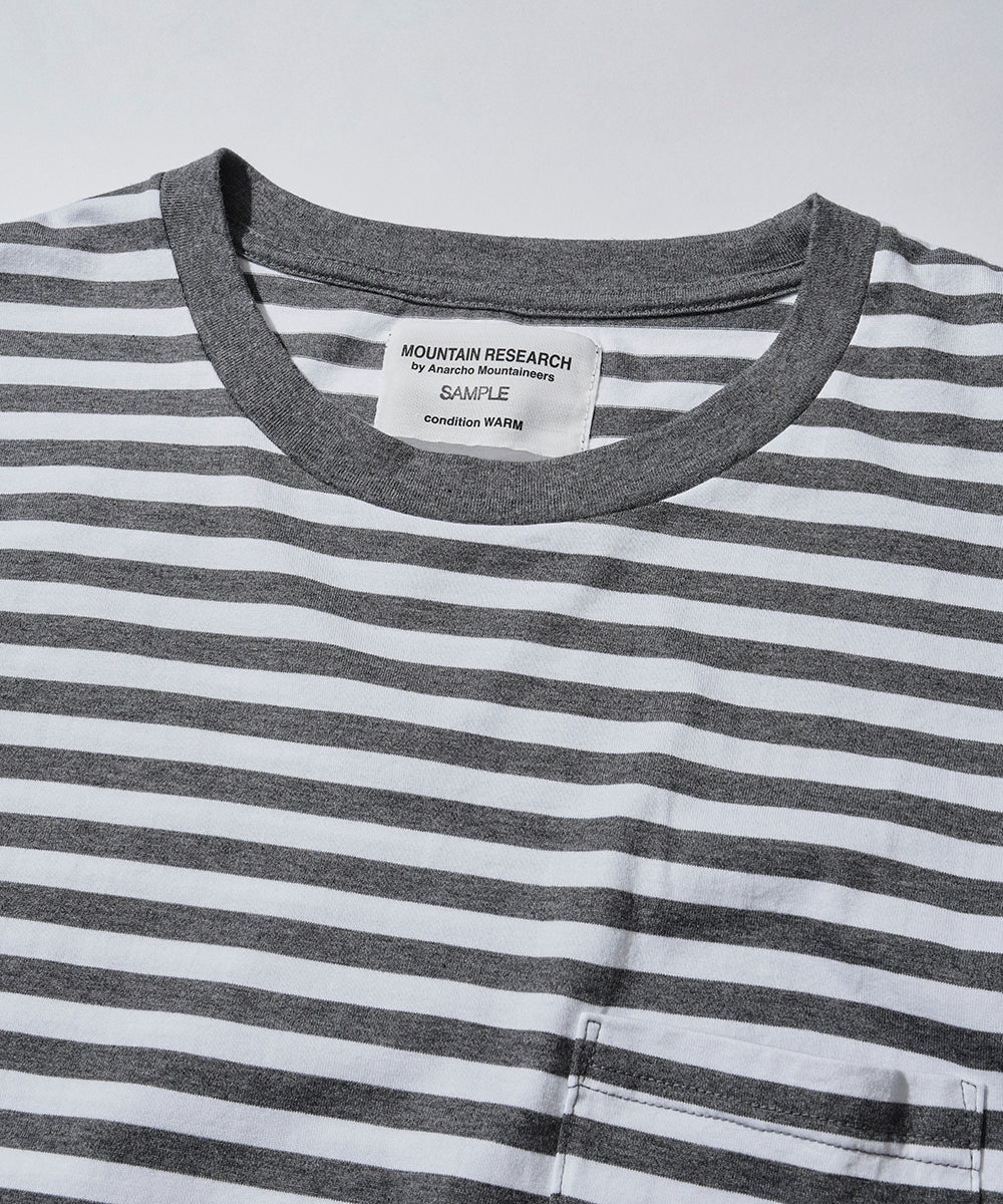 Mountain Research / Border S/S Tee - C.Gray – redtriangle