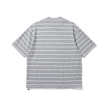 ES-U / Border T-Shirt - Gray Border