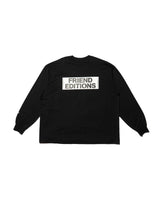 Fresh Service /  FRIEND EDITIONS CORPORATE US TEE"NYC x TYO" - BLACK