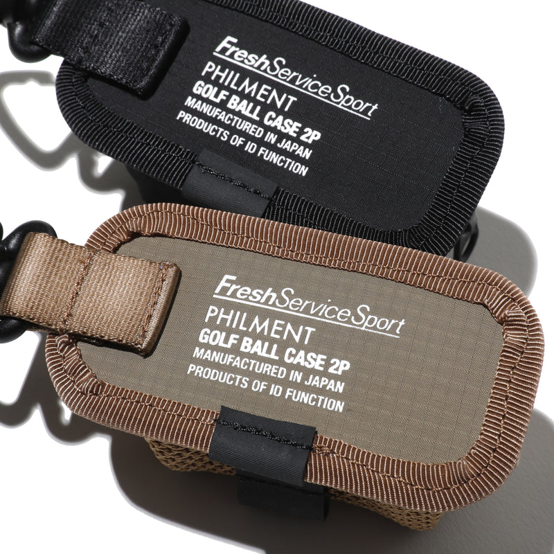 FreshService Sport/ PHILMENT×FSS GOLF BALL CASE 2P - KHAKI