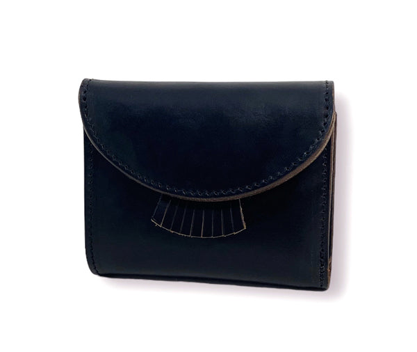 RE.ACT / Chromexcel Leather Fringe Three Fold Mini Wallet