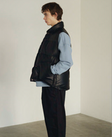 alvana / Sheep Leather Down Vest