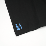 Hombre Nino / S/S PRINT TEE (ATM) - Black