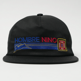 Hombre Nino /6 PANEL CAP (PUAKO SHOP) - Black