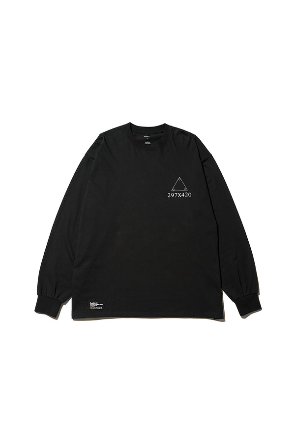 Fresh Service / AS×FS CORPORATE L/S TEE “A-SERIES” - BLACK