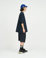 Fresh Service /  DRY PIQUE JERSEY CREW NECK "DISPATCH" - Navy