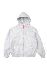TRIBE WEAR / Basic Zip Up Hoodie - Gray