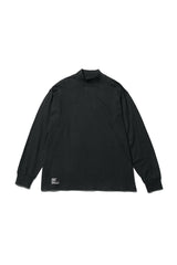 Fresh Service / 2-PACK CORPORATE  L/S MOCK NECK TEE  - BLACK