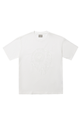 MISHKA / KEEP WATCH　Raised Emb  S/S Tee - Off-White