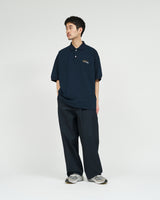 Fresh Service /  DRY PIQUE JERSEY POLO "DISPATCH" - Navy
