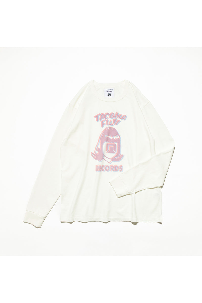 TACOMA FUJI RECORDS /  TACOMA FUJI RECORDS LOGO LS Tee designed by Tomoo Gokita