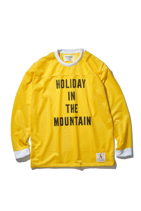 Mountain Research / Mesh Game Tee - Yellow