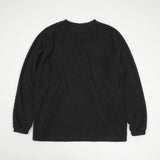 Hombre Nino / FLEECE L/S TEE - Black