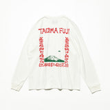 TACOMA FUJI RECORDS /  LIVE AT FILLMORE!? LS Tee designed by Hirohisa Yokoyama-White