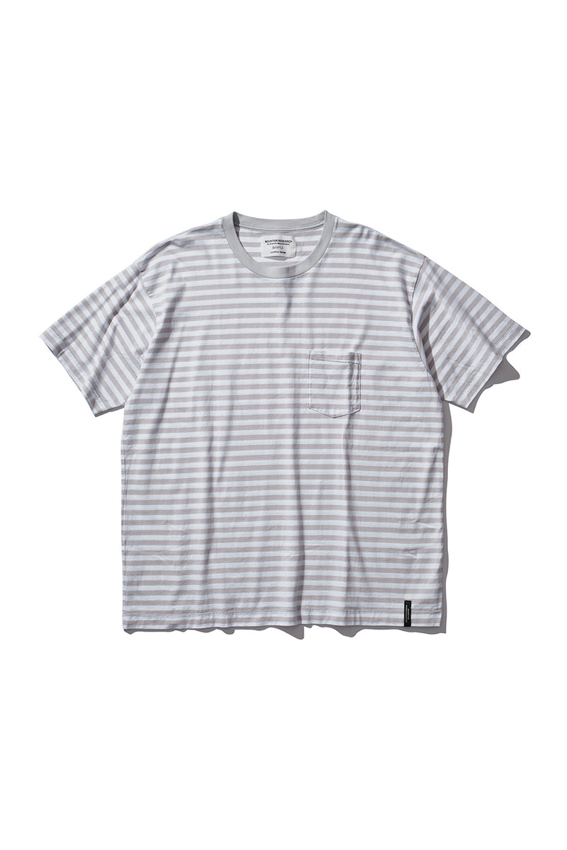 Mountain Research / Border S/S Tee - Gray