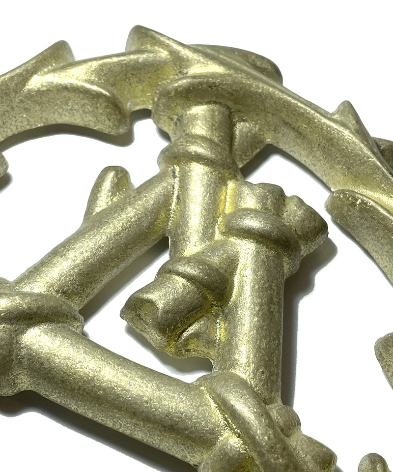 Mountain Research / Brass Ornament