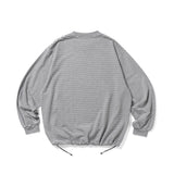 ES.1 / Border LS T -Shirt- Gray Border