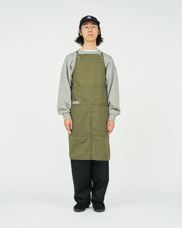 Fresh Service / FDS_CORPORATE UNIFORM APRON - KHAKI