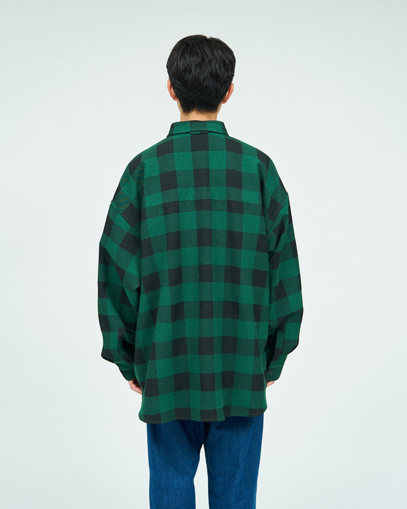 FreshService / Buffalo Check Multi Pocket Shirt