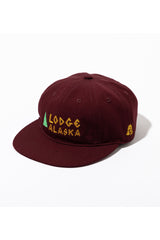 TACOMA FUJI RECORDS / Lodge ALASKA HW LOGO CAP '24 designed by Matt Leines 