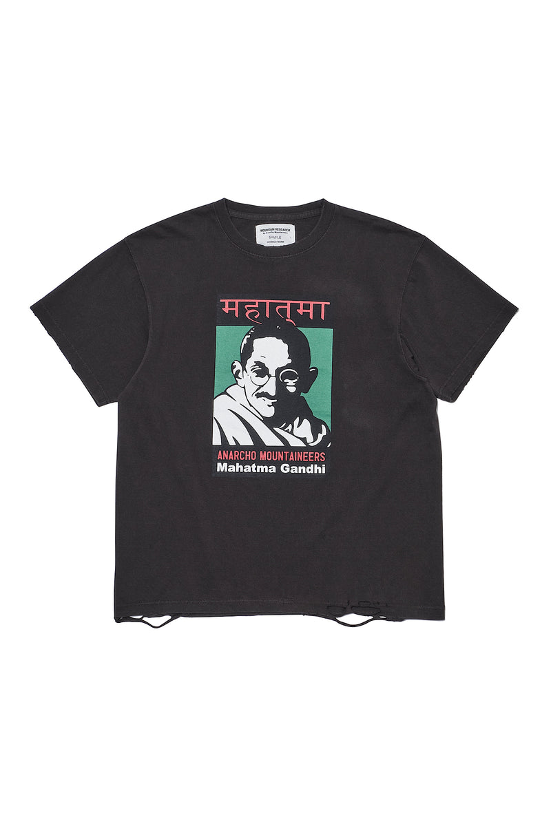 Mountain Research / Damage Tee - Fade Black (M.K.G.) – redtriangle