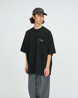 Fresh Service /  DRY PIQUE JERSEY CREW NECK "DISPATCH" - Black