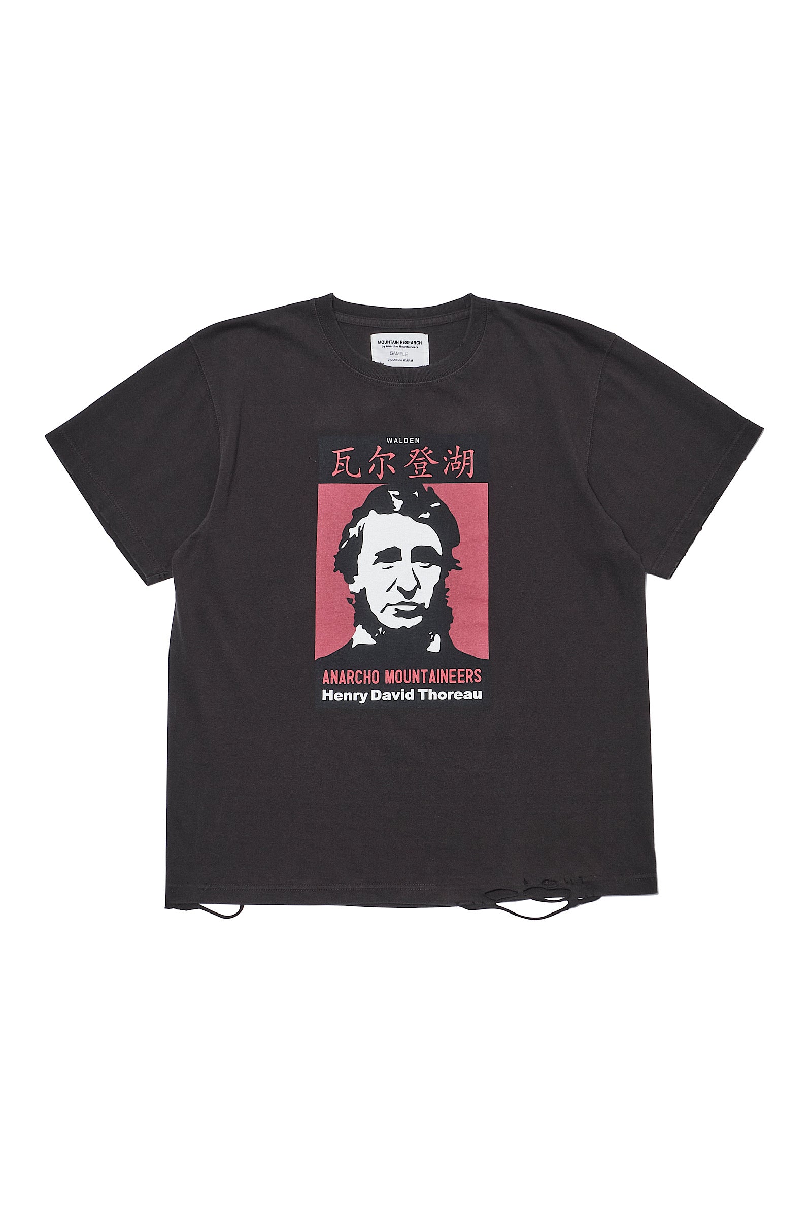 Mountain Research / Damage Tee - Fade Black (H.D.T.) – redtriangle