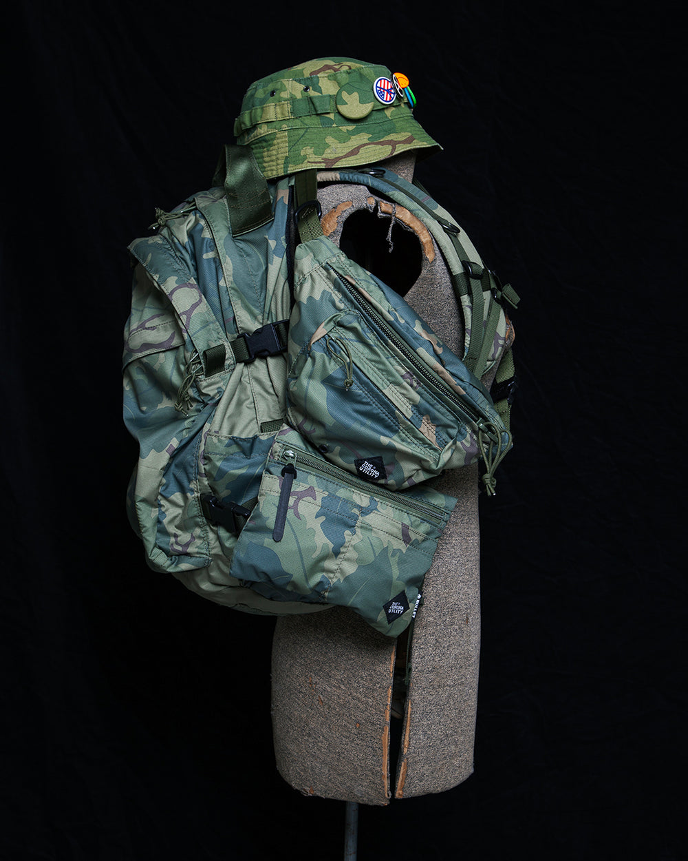 BALLISTICS × CORONA / UTILITY A-3 PACK / Mitchell Pattern Camo