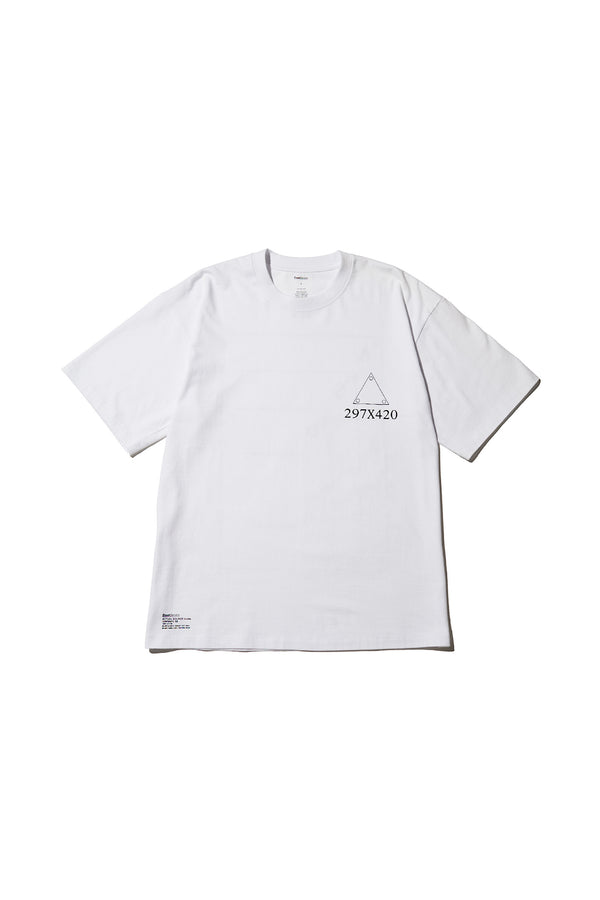 Fresh Service / AS×FS CORPORATE S/S TEE “A-SERIES” - WHITE