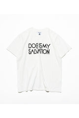 TACOMA FUJI RECORDS / DOG IS MY SALVATION Pocket Tee designed by Yachiyo Katsuyama - White