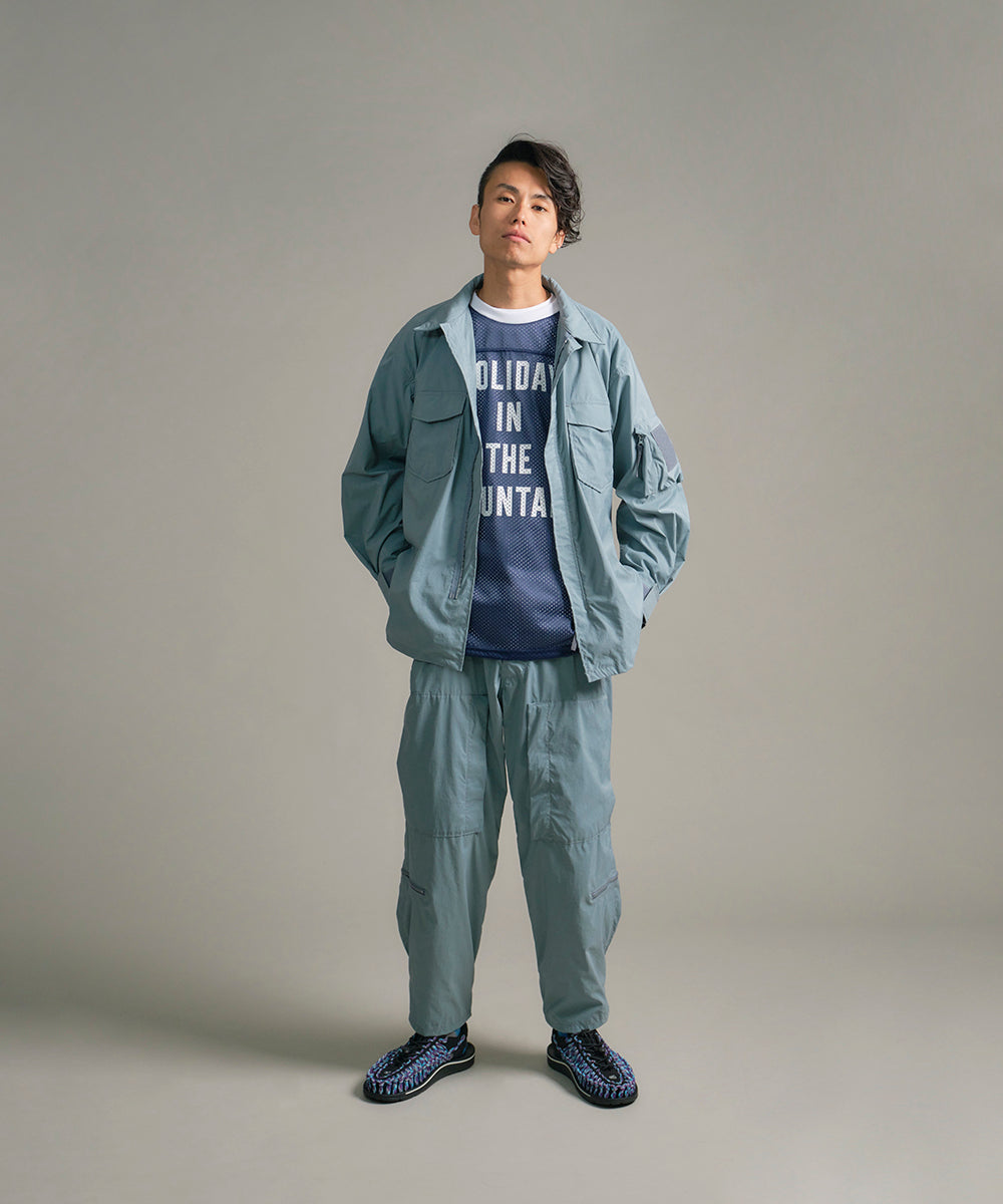 マウンテンリサーチMOUNTAIN RESEARCH MESH GAME TEE Mountain Research / Mesh Game Tee - Navy – redtriangle