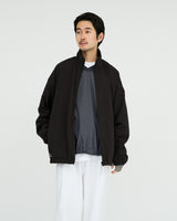 Fresh Service /  COMFORT-SHIELD FLEECE TRACK BLOUSON - BlLACK