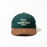 TACOMA FUJI RECORDS / FOOT OF THE MOUNTAIN ALE  LOGO CAP designed by Jerry UKAI