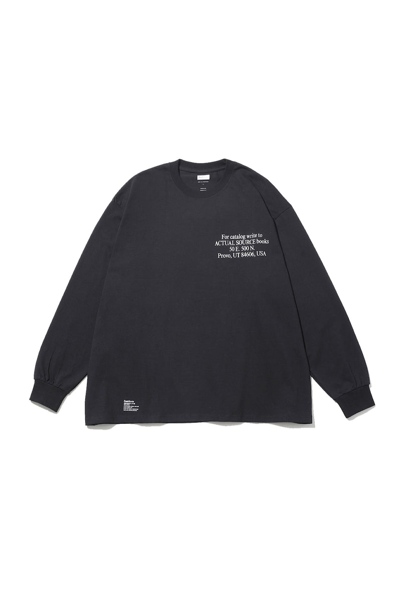 Fresh Service / AS×FS CORPORATE L/S TEE “PLAYFUL” - BLACK