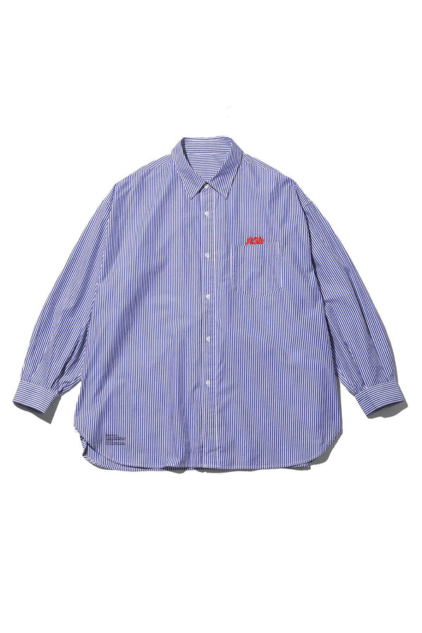 AS×FS / Corporate Uniform Shirt - Blue Stripe