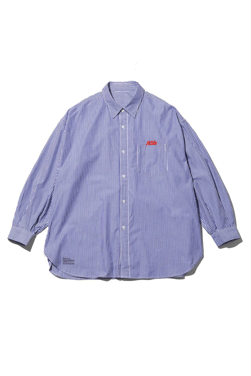 AS×FS / Corporate Uniform Shirt - Blue Stripe