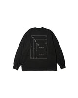 Fresh Service / AS×FS CORPORATE L/S TEE “A-SERIES” - BLACK