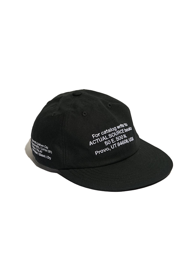 Fresh Service / AS×FS ALL CORPORATE CAP "ADDRESS" - BLACK