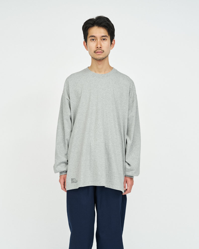 Fresh Service / 2-PACK CORPORATE L/S TEE - H.GRAY