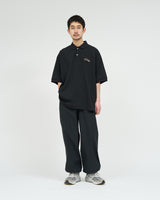 Fresh Service /  DRY PIQUE JERSEY POLO "DISPATCH" - Black