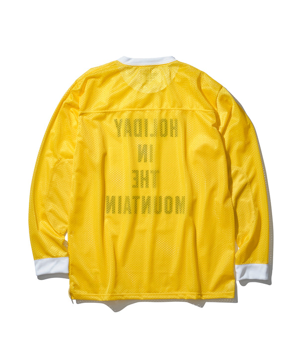 Mountain Research / Mesh Game Tee - Yellow