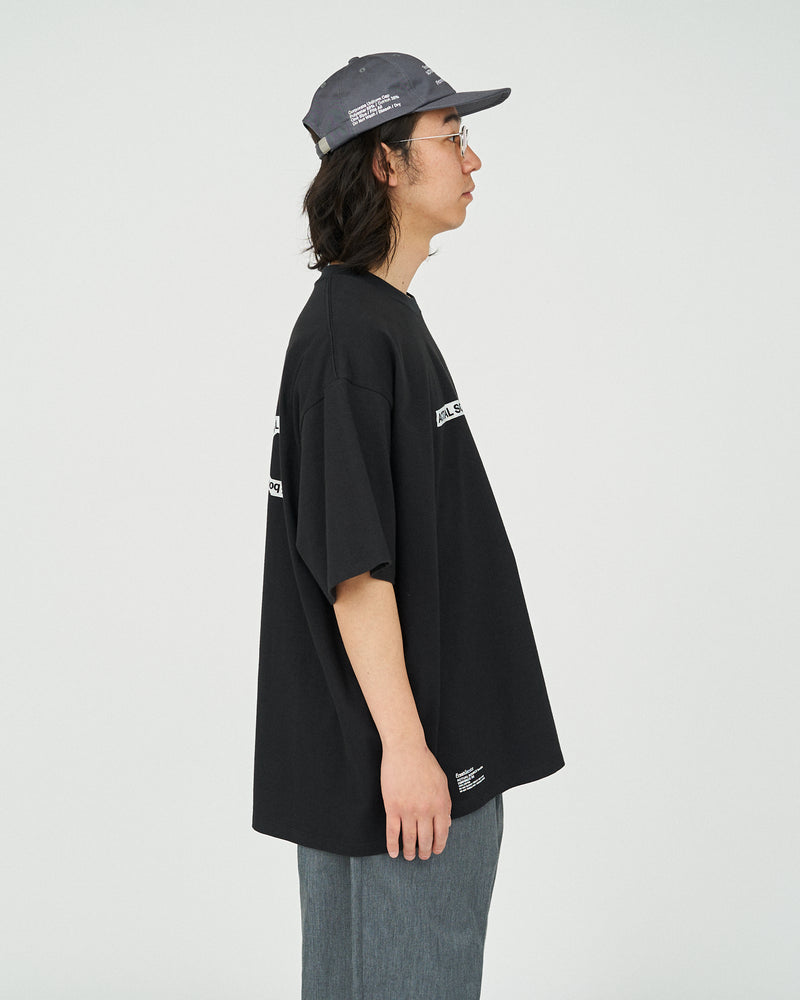 Fresh Service / AS×FS CORPORATE S/S TEE “TAPE” - BLACK