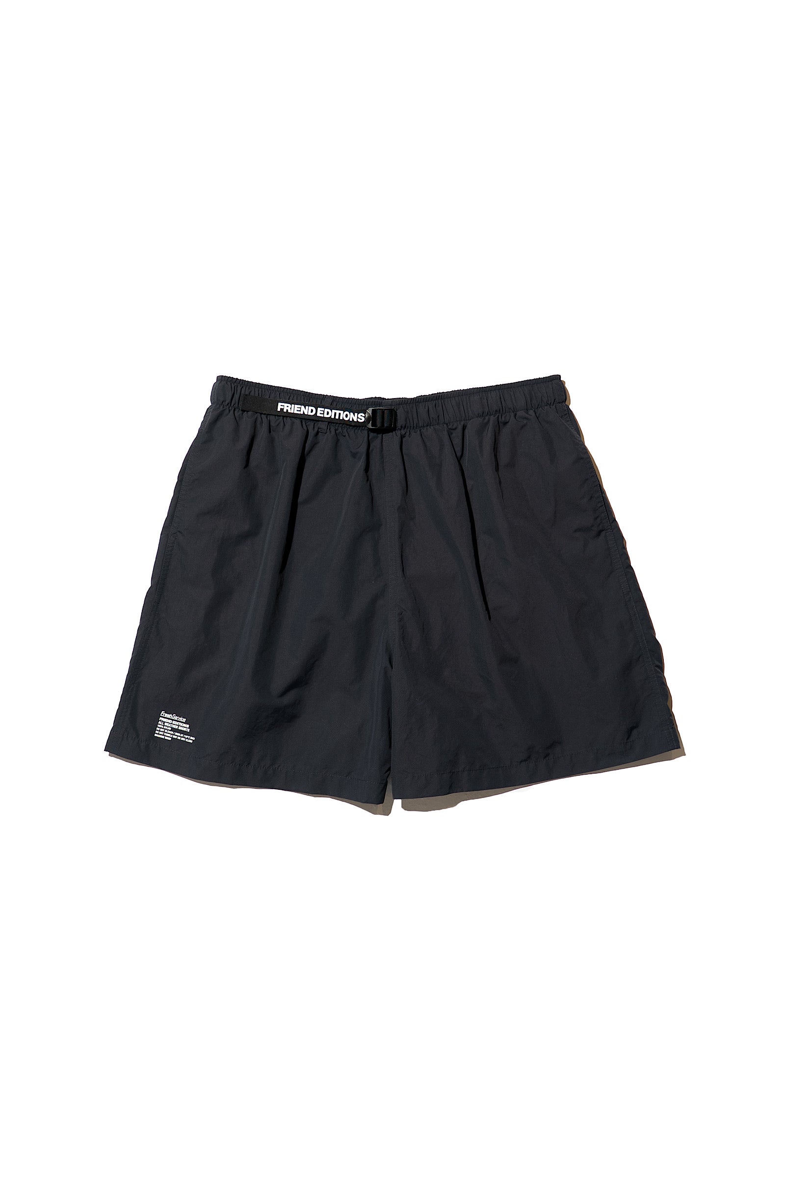 Fresh Service / FRIEND EDITIONS ALL WEATHER SHORTS - BLACK – redtriangle