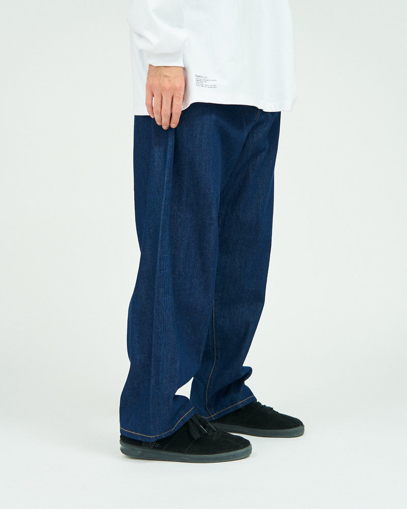 Fresh Service / CORPORATE DENIM FIVE POCKET PANTS - ONE WASH