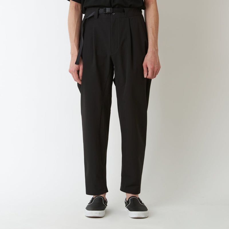 BLK /CORDURA TWILL 1 TUCK PANTS - BK2473404