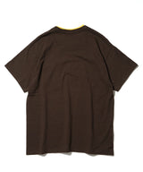 Mountain Folks Tailoring /W-Neck Tee - Brown