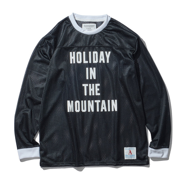 Mountain Research / Mesh Game Tee - Black – redtriangle