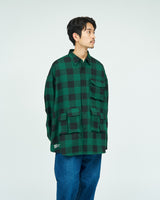 FreshService / Buffalo Check Multi Pocket Shirt