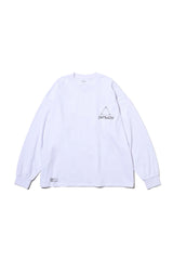 Fresh Service / AS×FS CORPORATE L/S TEE “A-SERIES” - WHITE